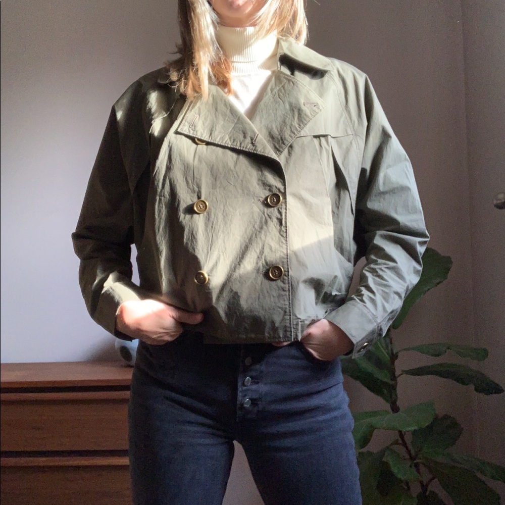 L.A.M.B Gwen Stefani Cropped Trench Size XS